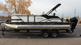 2026 Sylvan X3 CLZ DH Tritoon, Mercury 200 XL, EZ Loader Trailer