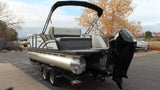 2026 Sylvan X3 CLZ DH Tritoon, Mercury 200 XL, EZ Loader Trailer