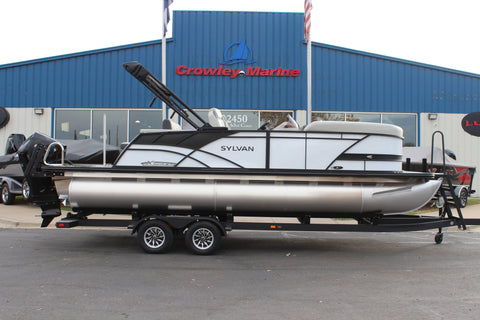 2026 Sylvan X3 CLZ DH Tritoon, Mercury 200 XL, EZ Loader Trailer