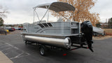 2026 Sylvan Mirage 820 Party Fish, Mercury 90 CT, EZ Loader Trailer