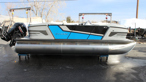 2026 Sylvan R-20 Party Fish Mercury 115 CT, EZ Loader Tandem