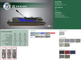 2026 Sylvan R-20 Party Fish Mercury 115 CT, EZ Loader Tandem